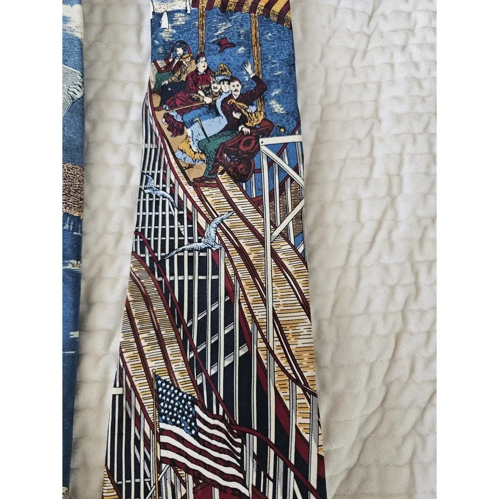 Tango Statue Of Liberty/ Coney‎ Island Necktie Bundle 57